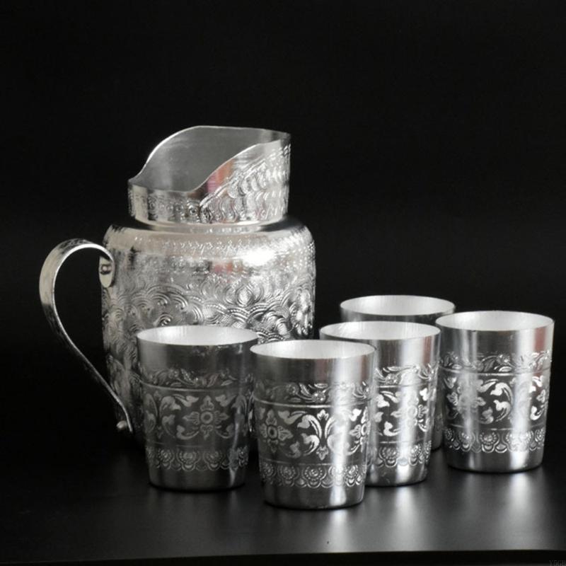 Coffee Tea Thai - stijl tinnen beker traditionele design drinkbekers