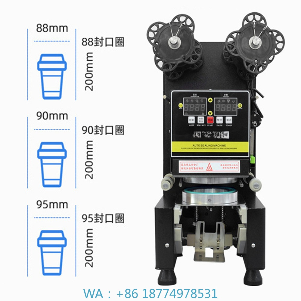 Coffee Tea Machine - 88/90/95 PP/PE/Papier Automatische Bubble Sluitmachines Melk