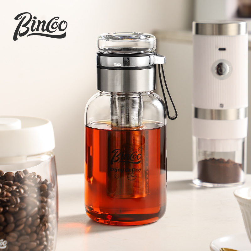 Coffee And Tea Filter - Bincoo Transparante Koffiekopje Roestvrij Staal Lange