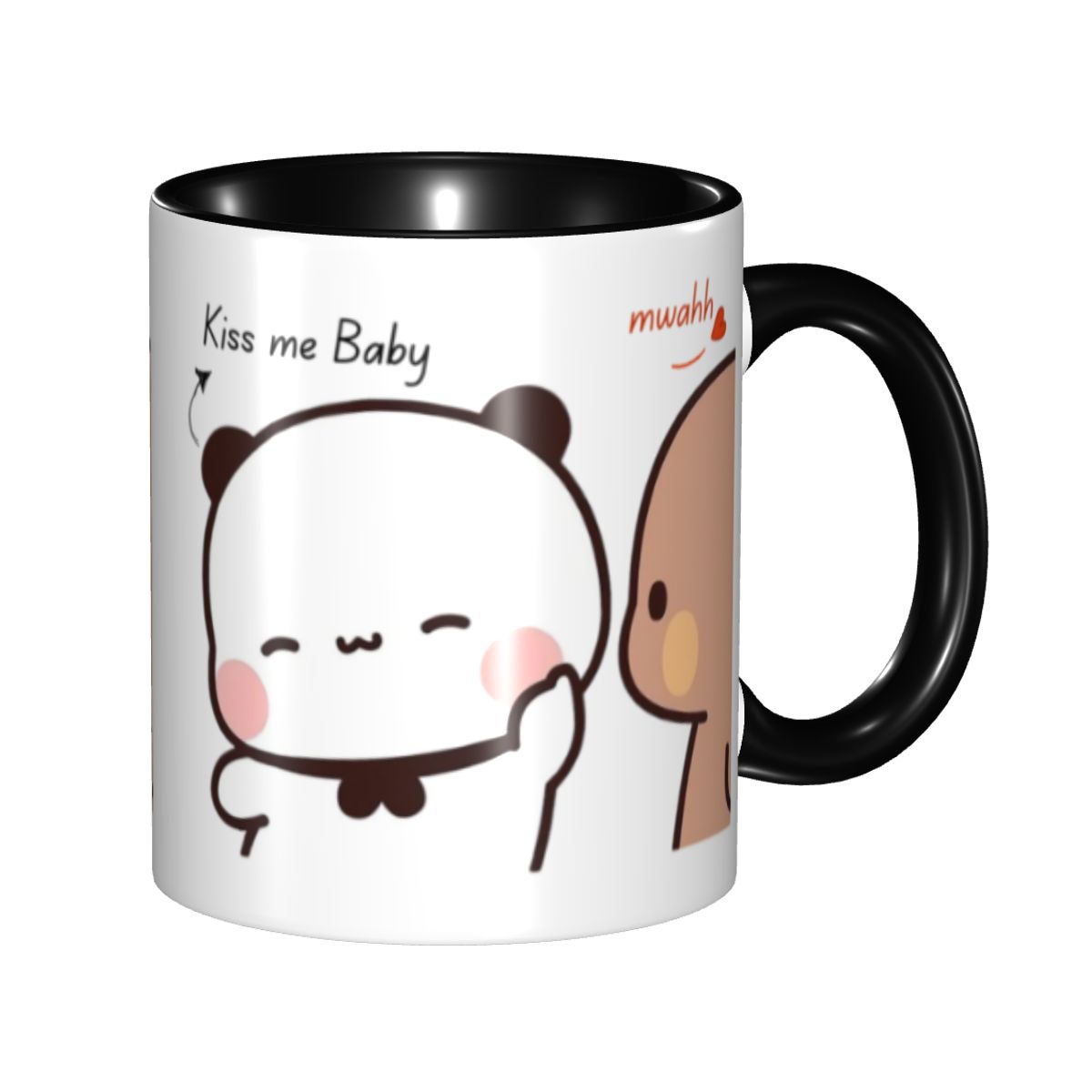 Coffee Tea Me - Gepersonaliseerde Kiss Me Baby Mwah Bubu