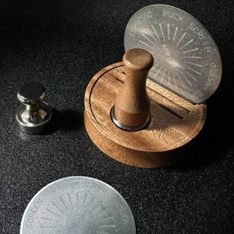 Coffee And Tea Filter - Espresso Puck Screen Magneet Handvat Herbruikbare