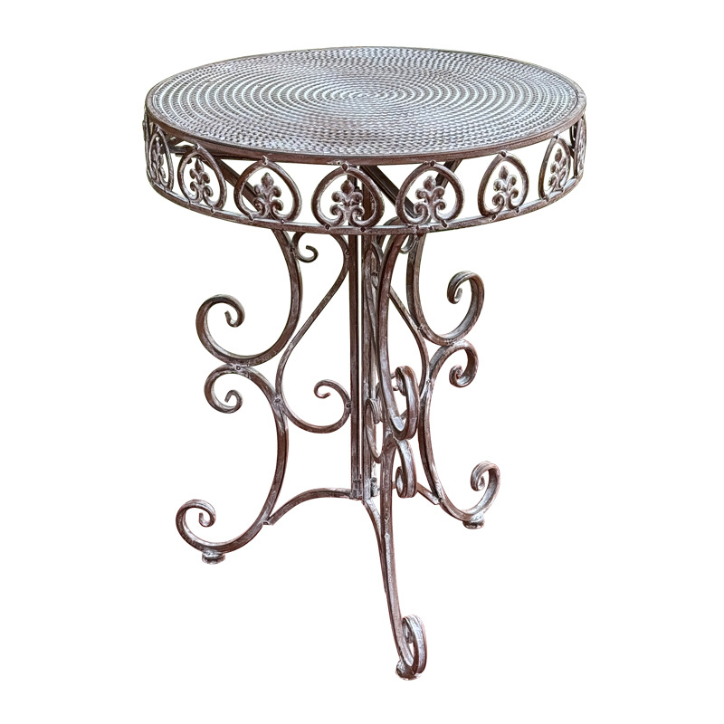 Coffee Tea Garden - Tuin Europese retro smeedijzeren tafels en