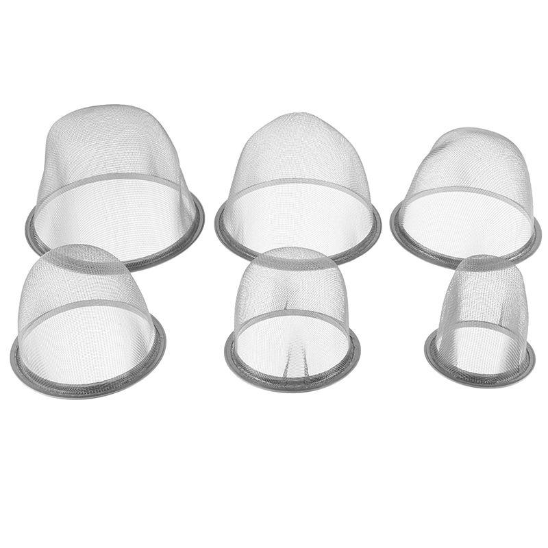 Tea Strainer Mesh - Huishoudelijke Buitendiameter 5/6/7/8/8.8/9.5cm Herbruikbare Roestvrijstalen Gaas