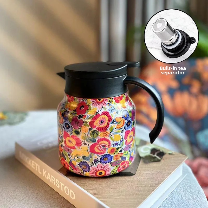 Coffee Tea Infuser - 316 RVS Thermoskan 800ml Koffiekan met