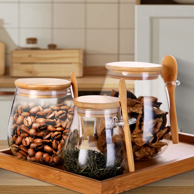 34Oz Verzegelde Glazen Pot Met - Coffee Tea Canister Set recensie en prijs