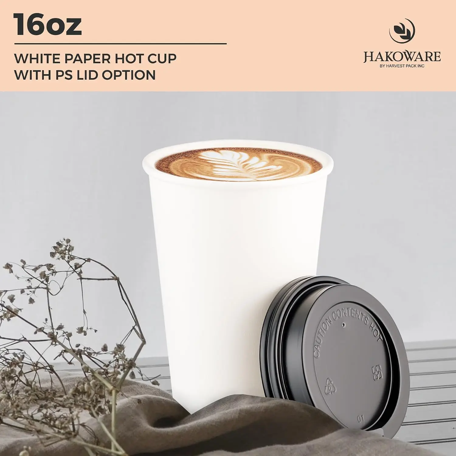 [1000 SET]HARVEST PACK 16 oz W - Coffee Tea And Cocoa recensie en prijs