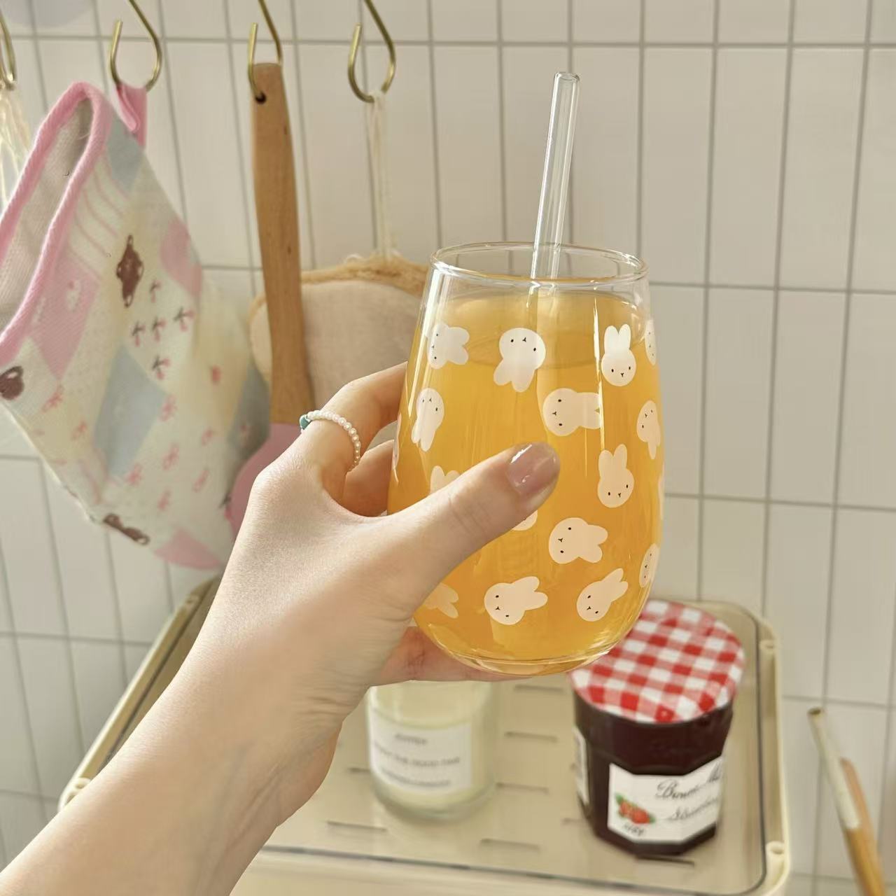 Schattig Miffy Konijn Bedrukte - Coffee Tea Hot recensie en prijs