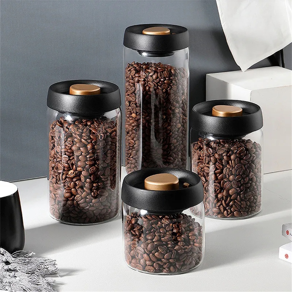1pack Koffiebonenopslagcontain - Coffee Tea Canister Set recensie en prijs