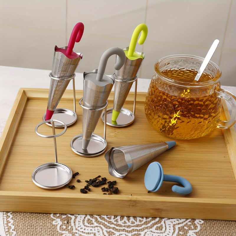 1 stuk herbruikbare paraplu-th - Tea Strainer Mesh recensie en prijs