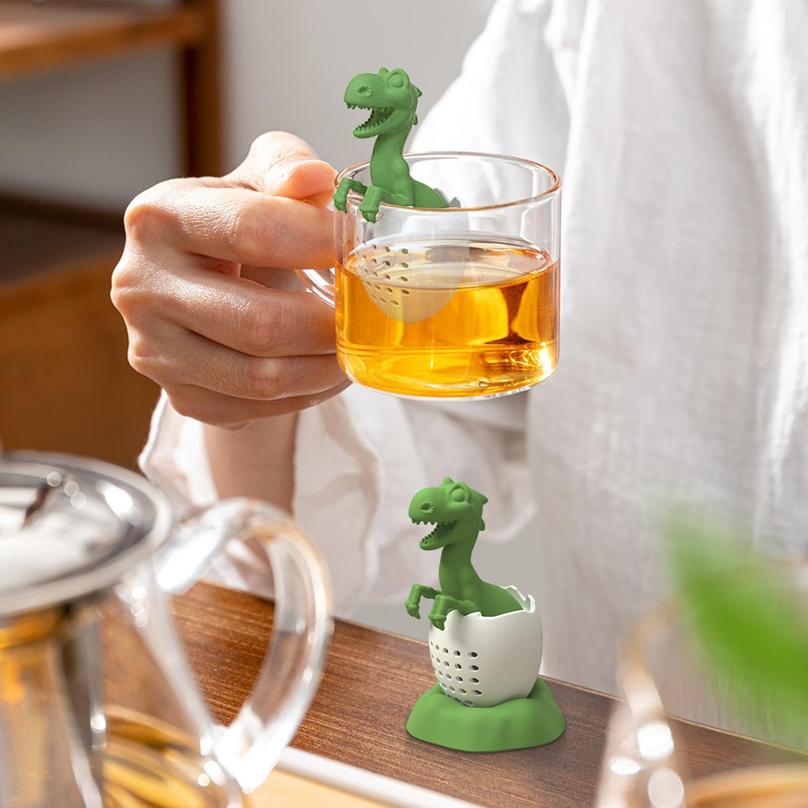 Thee-ei Siliconen theezeefje Z - Tea Strainer Mesh recensie en prijs