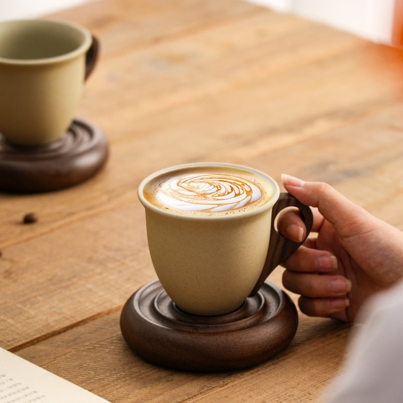 Creatieve bruine keramiek en h - Coffee Tea Garden recensie en prijs