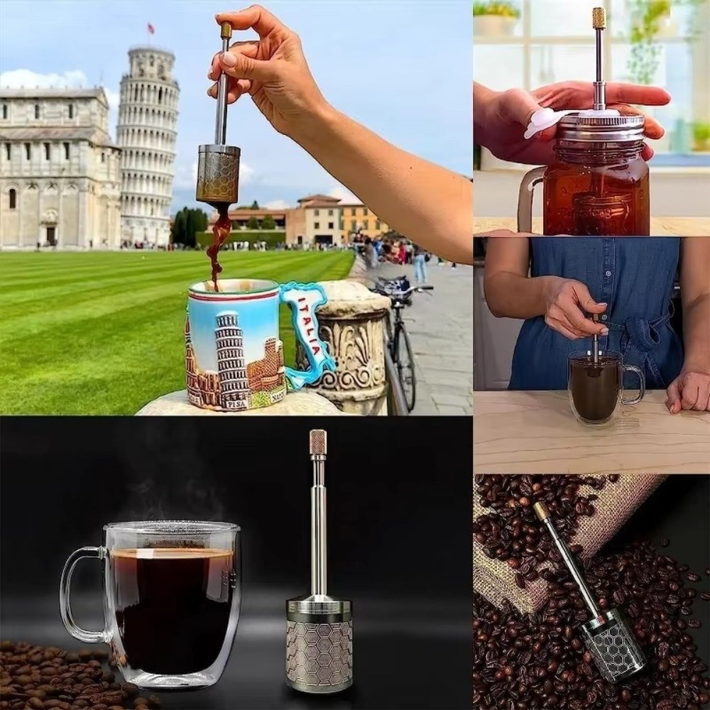Press-thee- en koffie-infuser  - Coffee Tea Infuser recensie en prijs