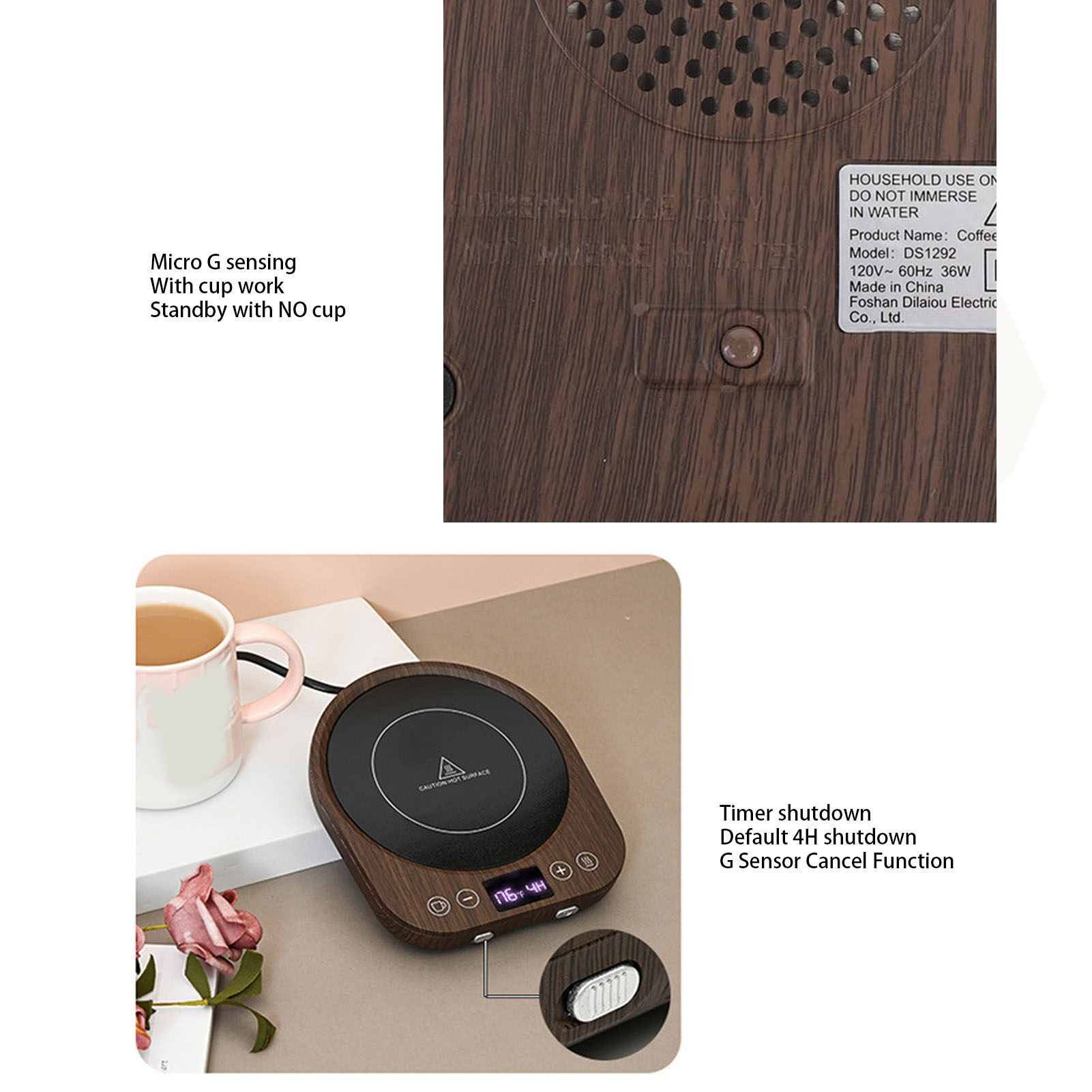 Mok Warmer 36W Snelle Verwarmi - Coffee Tea And Cocoa recensie en prijs