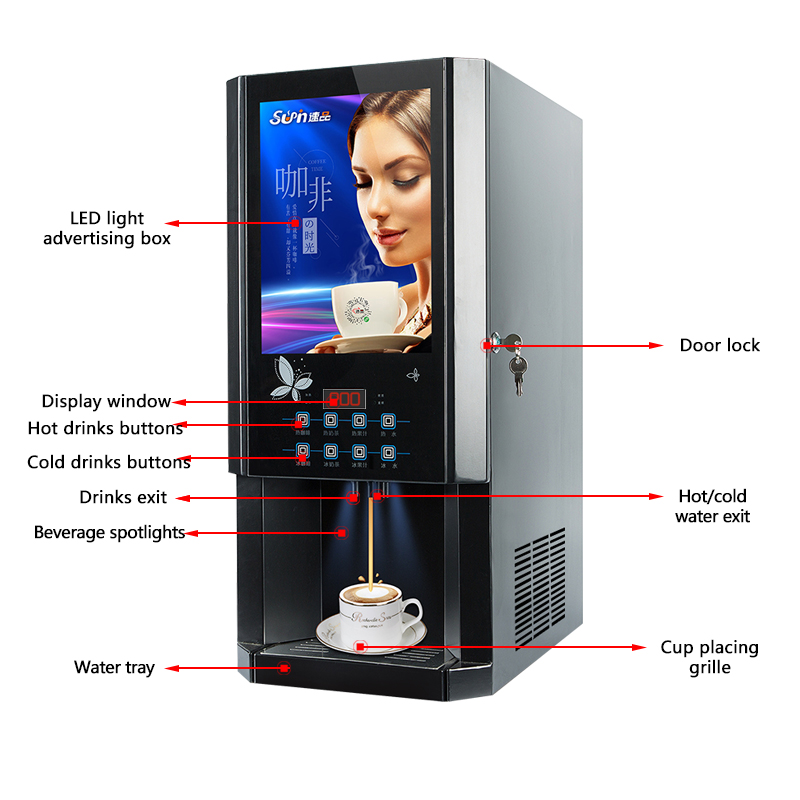30SCW-8 Hot Ice Instant Koffie - Coffee Tea Hot recensie en prijs