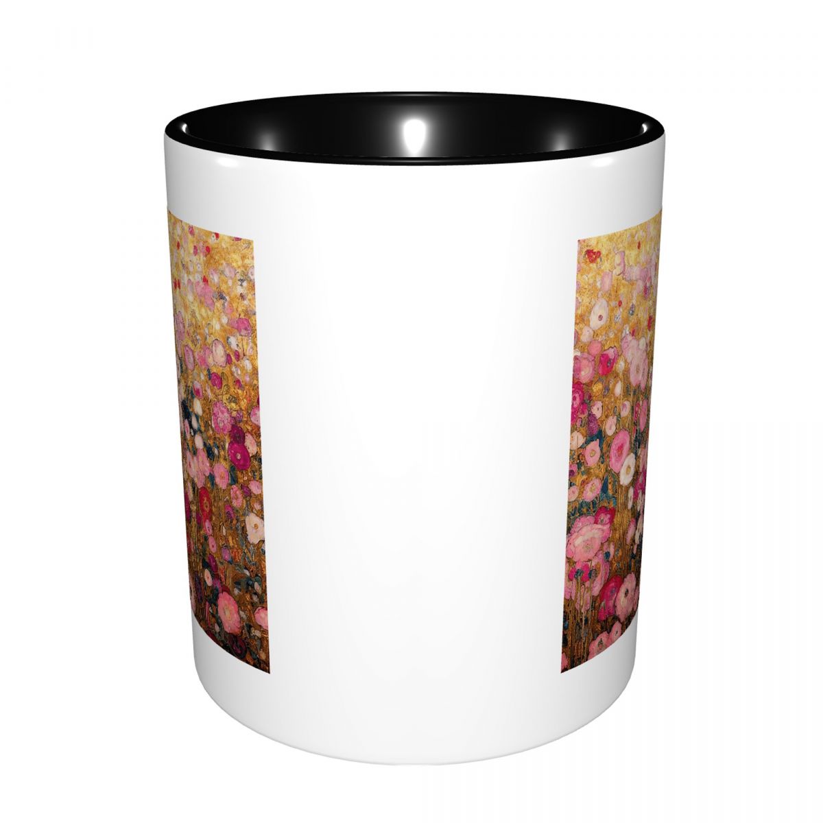 Gustav Klimt Roze Bloementuin  - Coffee Tea Garden recensie en prijs