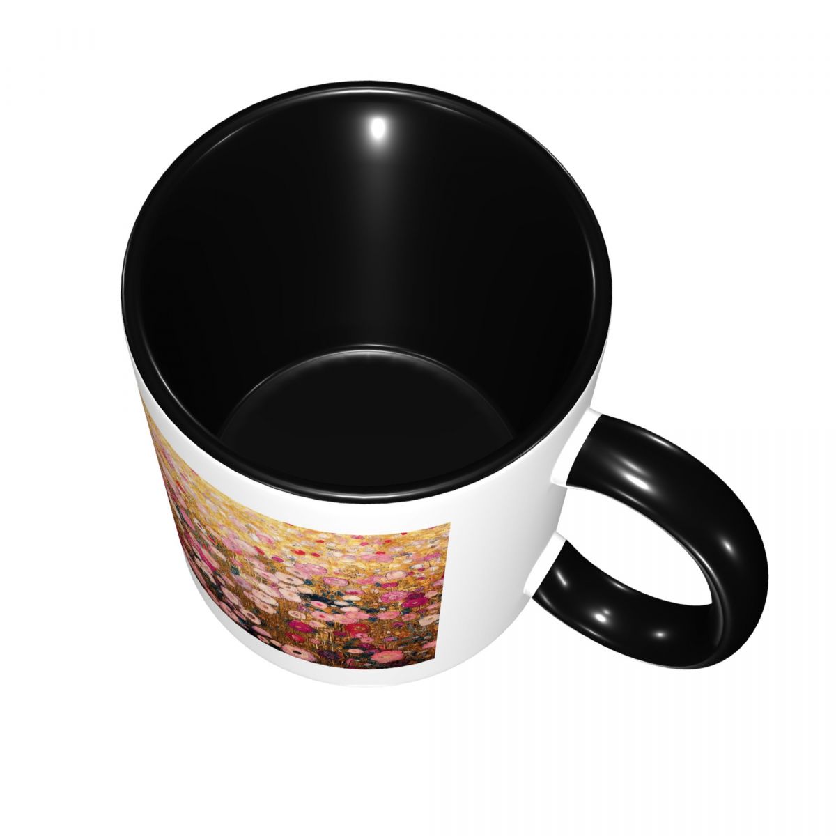 Gustav Klimt Roze Bloementuin  - Coffee Tea Garden recensie en prijs