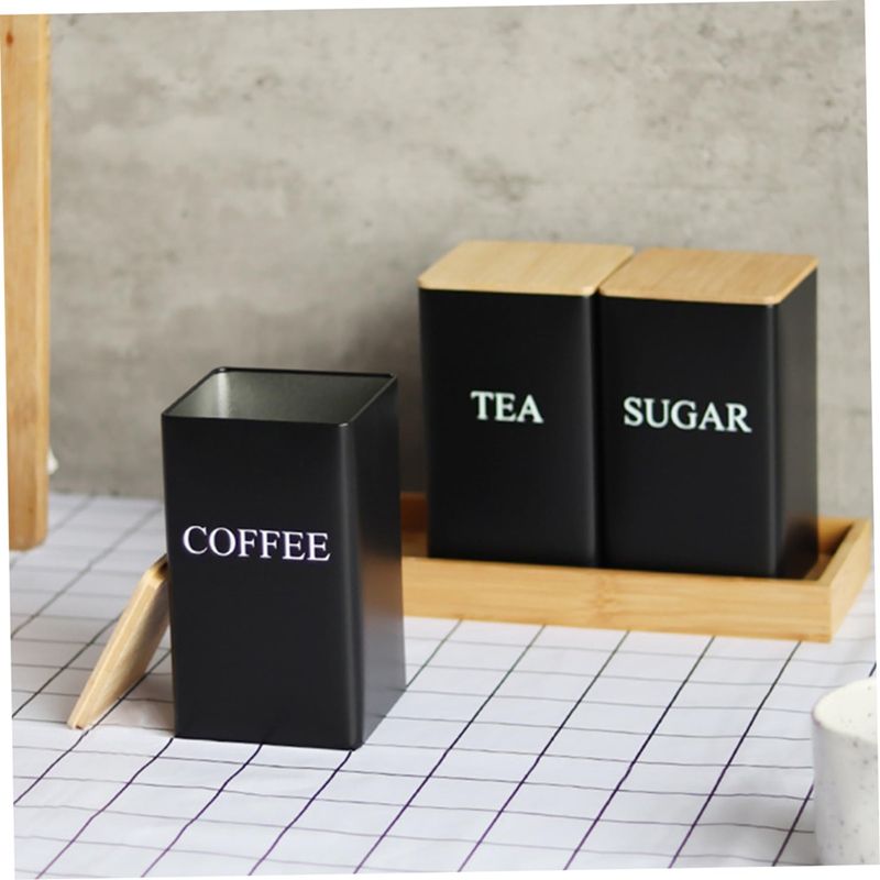 3-delige set thee-, koffie- en - Coffee Tea Canister Set recensie en prijs