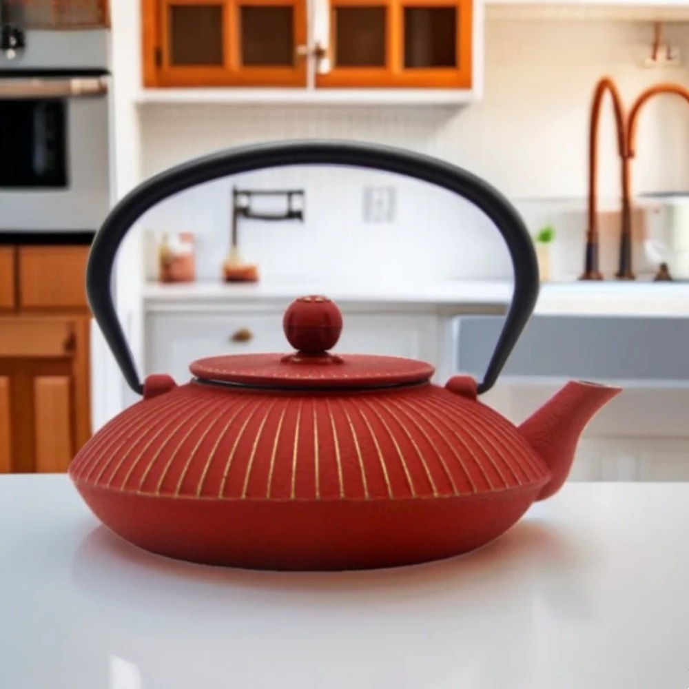 800ml gietijzeren theepot in p - Cast Iron Teapot recensie en prijs