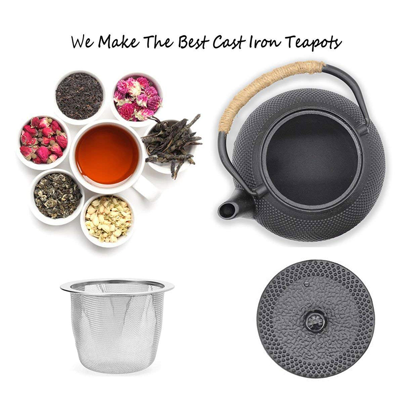 UPORS Japanse ijzeren theepot  - Cast Iron Teapot recensie en prijs