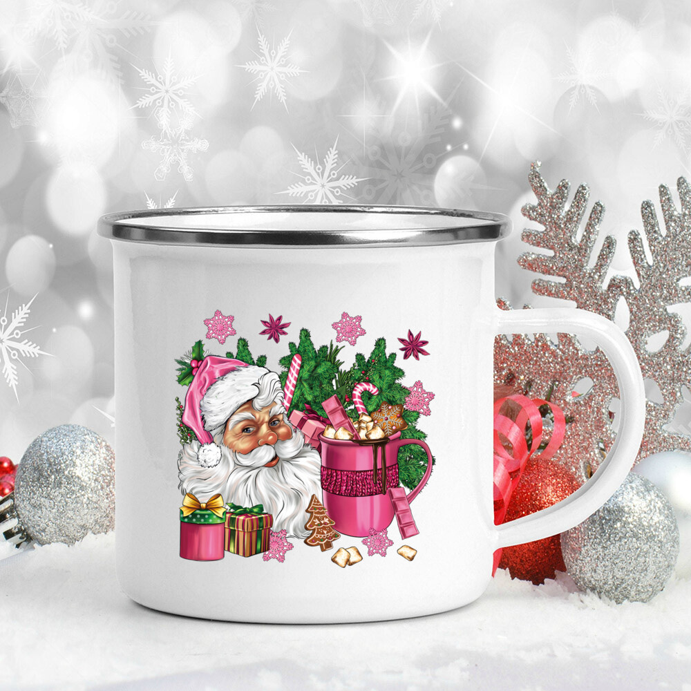 Kerst Vreugde Hert Santa Claus - Coffee Tea And Cocoa recensie en prijs