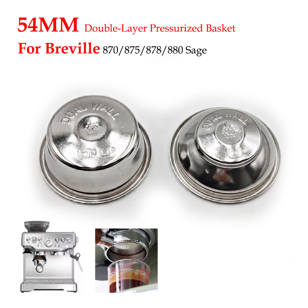 54 mm dubbellaagse filtermand  - Coffee And Tea Filter recensie en prijs