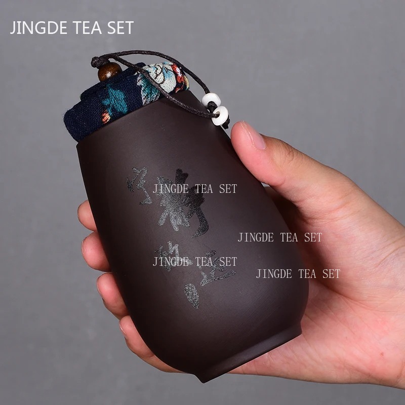 Chinese Paars Zand Kleine Thee - Coffee Tea Canister Set recensie en prijs
