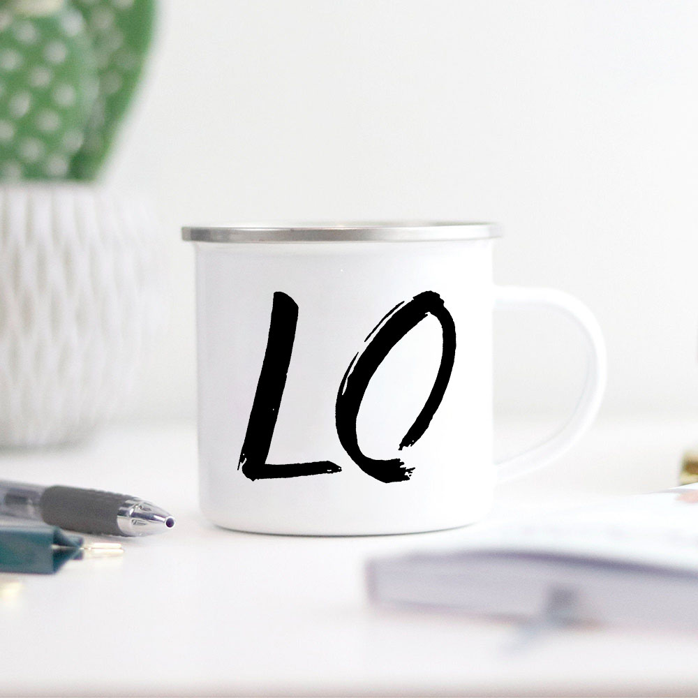 Love Creative Print Emaille Ko - Coffee Tea And Cocoa recensie en prijs