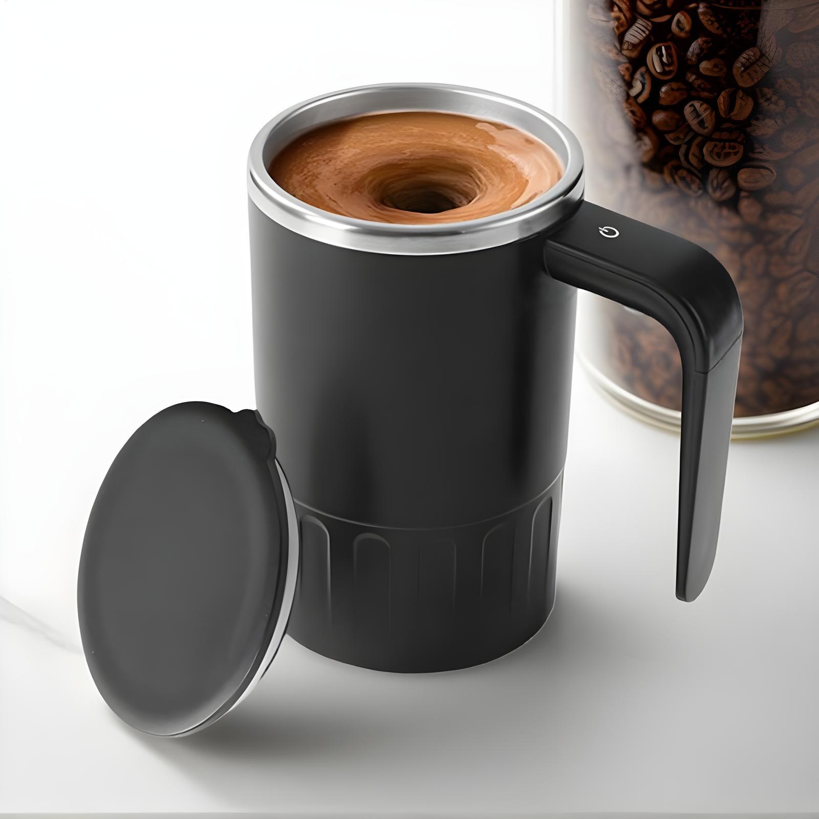 Zelfroerende Koffiemok Oplaadb - Coffee Tea And Cocoa recensie en prijs